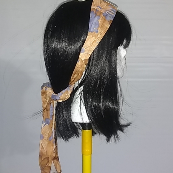 None Accessories - Set of 3 Different Horseshoe Hairbands With Ties